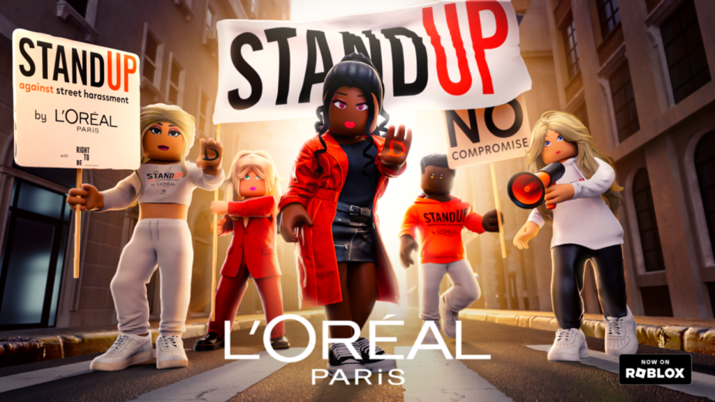 L'Oréal on Roblox - brands empowering women in gaming