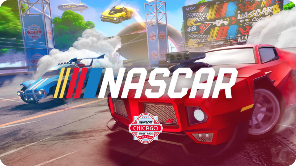 NASCAR on Roblox. 