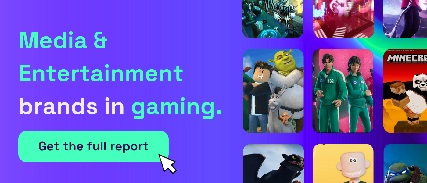 Media & Entertainment brands in gaming