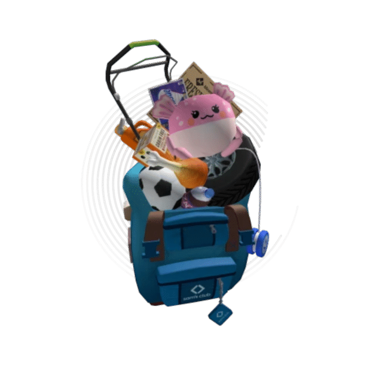 sam's club on roblox bulky backpack ugc